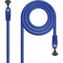 CABLE DE RED LATIGUILLO SSTP CAT8.1 AWG26 0.25 M AZUL NANOCABLE